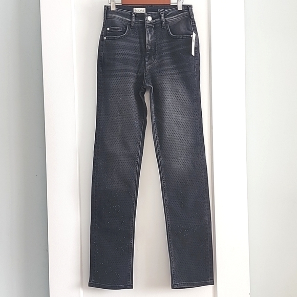 NWT Anthropologie Pilcro Gem High rise straight jeans size 24 tall! - Picture 5 of 10